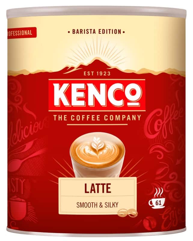 Kenco Speciality Instant Coffee Tin Latte Medium 1000 g