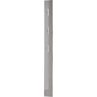 GERMANIA Coat Rack Panel 3255-186 3 Hooks Wallmount 15 x 4 x 170 cm Stone grey
