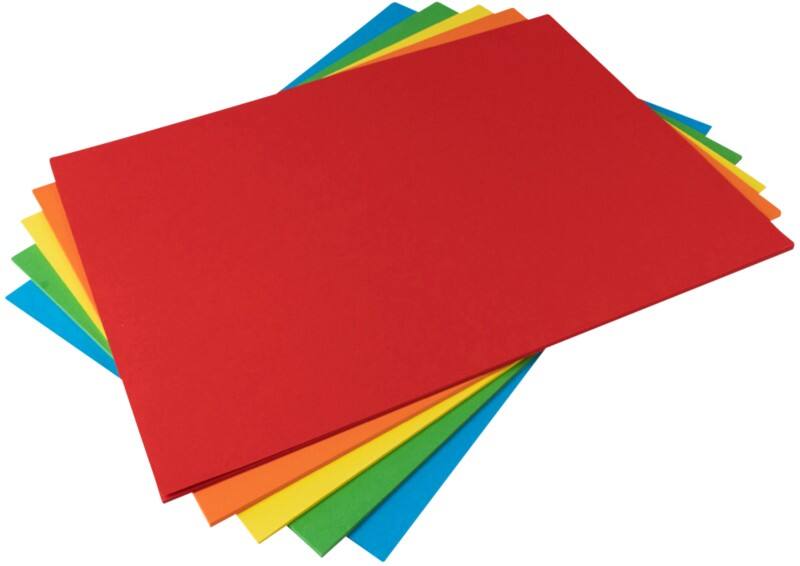 Hawksbill A4 Crafting Paper Assorted  160 gsm Uncoated 50 Sheets