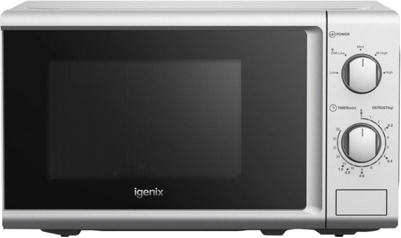 igenix Microwave Silver 800W 20L