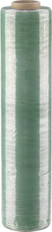 RAJA Stretch Film Wrap LDPE (Low-Density Polyethylene) 450 mm (W) x 300 m (L) 20mu Green Pack of 6