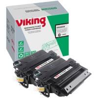 Viking 55X Compatible HP Toner Cartridge CE255XD Black Pack of 2 Duopack