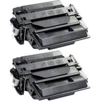 Viking 55X Compatible HP Toner Cartridge CE255XD Black Pack of 2 Duopack