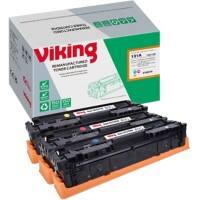 Viking 131A Compatible HP Toner Cartridge U0SL1AM Cyan, Magenta, Yellow Pack of 3 Multipack