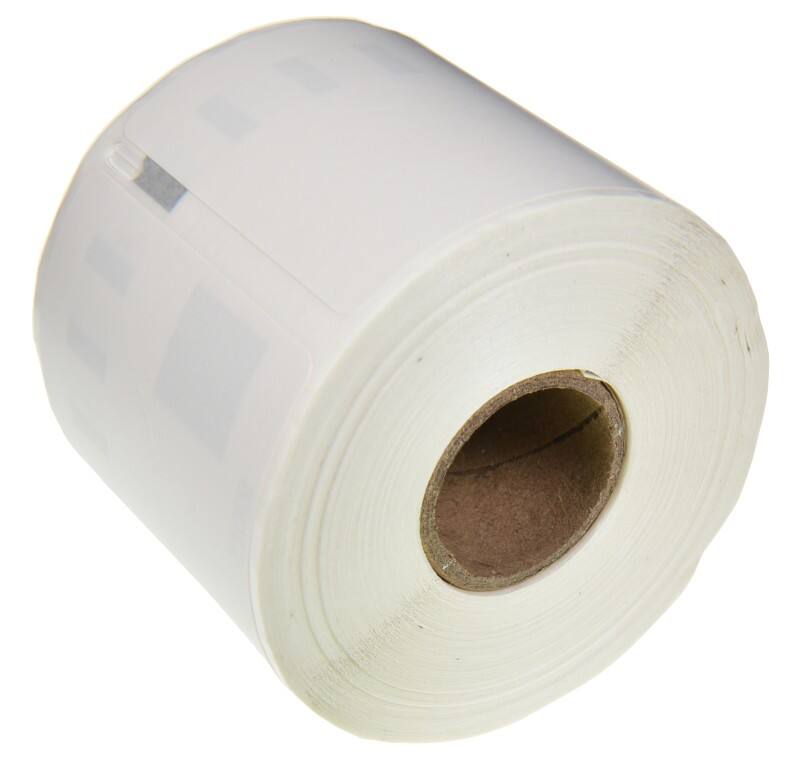 LW Label Roll Compatible DYMO 99015 RL-D-99015T Adhesive Black on White 74 mm 320 Labels