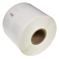 LW Label Roll Compatible DYMO 99015 RL-D-99015T Adhesive Black on White 74 mm 320 Labels