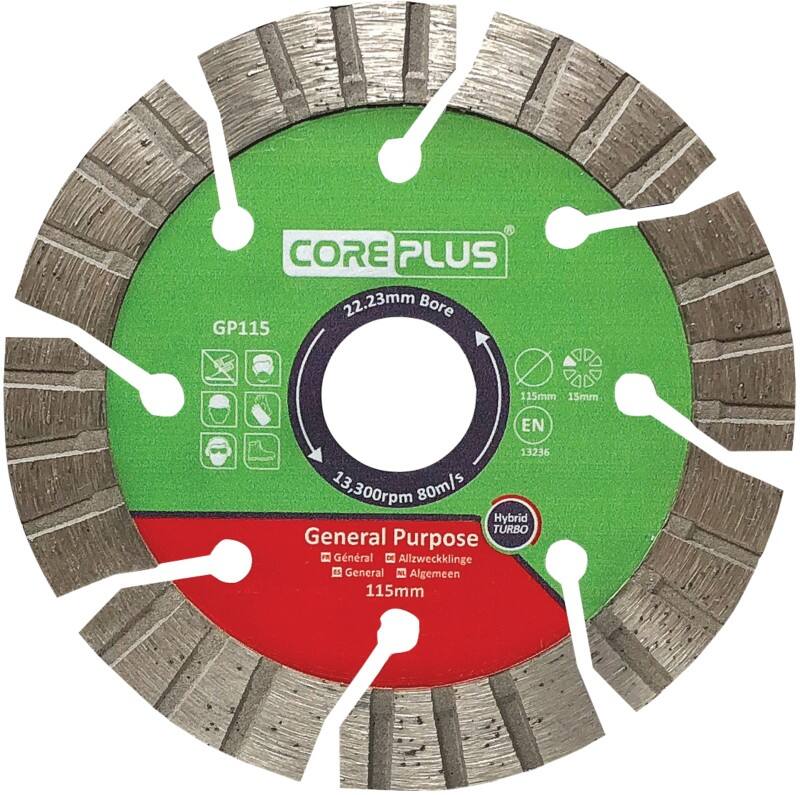 COREPLUS Diamond Blade 115 mm