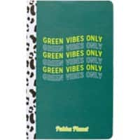 Pukka Notebook Ruled Glued 2mm Greyboard with 150gsm Paper Hardback Green 192 Pages