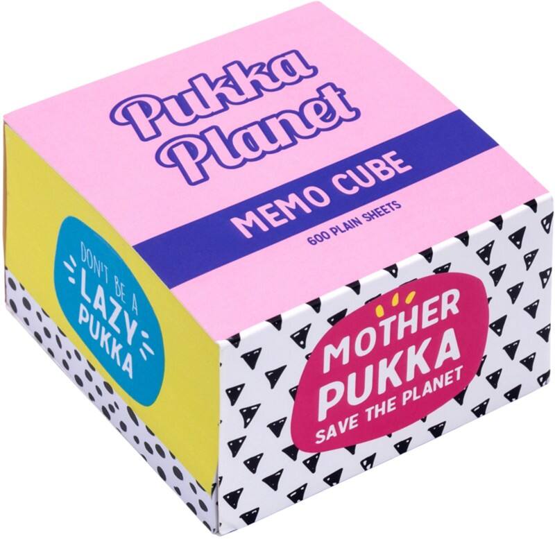 Pukka Planet Note Cube Multicoloured Not perforated 9708-SPP