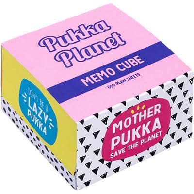 Pukka Planet Note Cube Multicoloured Not perforated 9708-SPP