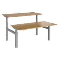 Dams International Elev8 Touch Back to Back Desk 1,600 x 1,650 x 1,250 mm