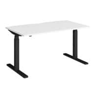 Dams International Elev8 Touch Height Adjustable Sit Stand Desk Rectangular 1,400 x 800 x 1,250 mm