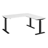 Dams International Elev8 Touch Height Adjustable Sit Stand Desk 1,600 x 1,600 x 1,250 mm