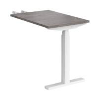 Dams International Elev8 Touch Height Adjustable Sit Stand Desk Oak 600 x 800 x 1,250 mm