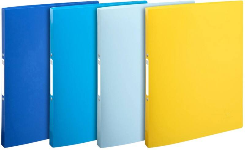 Exacompta BEE BLUE 15 mm Ring Binder PP (Polypropylene) A4 2 Rings Assorted Pack of 4