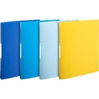 Exacompta BEE BLUE 15 mm Ring Binder PP (Polypropylene) Recyled A4 2 ring Assorted Pack of 4