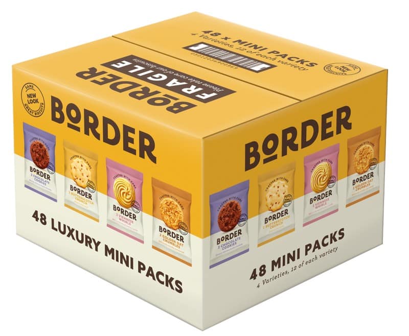 Border Biscuits Mini Pack of 48