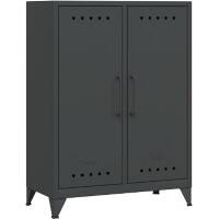 Bisley Fern Middle Steel Locker 800 x 400 x 1,100 mm Anthracite Grey