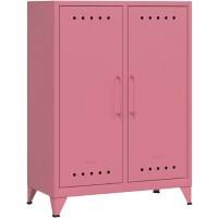 Bisley Fern Middle Steel Locker 800 x 400 x 1,100 mm Pink