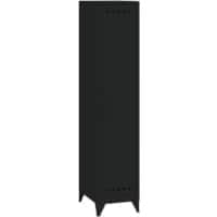 Bisley Fern Middle Steel Locker 380 x 510 x 1,800 mm Black
