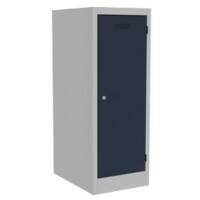 Bisley Primary 3-Pin Charging Steel Locker 1 Door Key lock 525 mm x 1,000 mm Light Grey, Oxford Blue