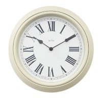 Acctim Analog Clock Cream 27.8 x 27.8 x 4.2 x 27.8 cm