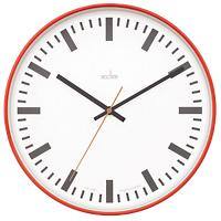Acctim Analog Clock Red 30 x 30 x 3.8 x 30 cm