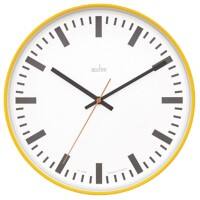 Acctim Analog Clock Yellow 30 x 30 x 3.8 x 30 cm