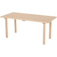 Profile Education Table RECTAB2 Brown 1,200 (W) x 600 (D) x 530 (H) mm