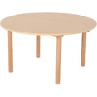 Profile Education Table ROUTAB3 Brown 1,000 (W) x 1,000 (D) x 580 (H) mm