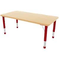 Profile Education Table KB4-ML202-05 Red 900 (W) x 600 (D) x 620 (H) mm