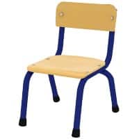 Profile Education Chair KB51-ML101-08 Wood Blue Pack of 4