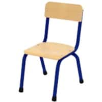 Profile Education Chair KB51-ML102-08 Wood Blue Pack of 4