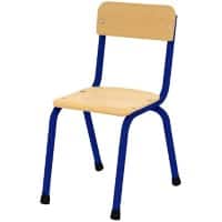 Profile Education Chair KB51-ML104-08 Wood Blue Pack of 4