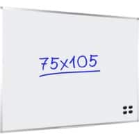 Viking Whiteboard Static Magnetic Single Sided 106.5 (W) x 75 (H) cm
