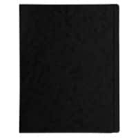 Exacompta Flat File 39991E A4 Mottled Pressboard 27.2 (W) x 0.2 (D) x 31.8 (H) cm Black Pack of 25