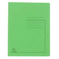 Exacompta Flat File 39985E A4 Mottled Pressboard 27.2 (W) x 0.2 (D) x 31.8 (H) cm Soft green Pack of 25