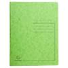 Exacompta Metal Spring File 240233E Soft green Mottled Pressboard Pack of 25