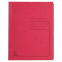 Exacompta Flat File 39995E A4 Mottled Pressboard 27.2 (W) x 0.2 (D) x 31.8 (H) cm Red Pack of 25