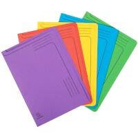 Exacompta Forever Slip File Assorted Board Pack of 40