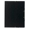 Exacompta 3 Flap Folder 55401E Black Mottled Pressboard Pack of 25