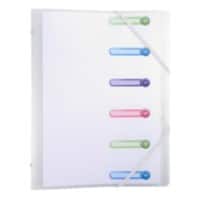 Exacompta Chromaline Multipart File 56177E A4 PP (Polypropylene) Frosted 24.5 (W) x 1 (D) x 32 (H) cm Pack of 10