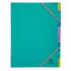 Exacompta Forever Young Multipart File 56193E A4 PP (Polypropylene) Turquoise 24.5 (W) x 1 (D) x 32 (H) cm Pack of 8