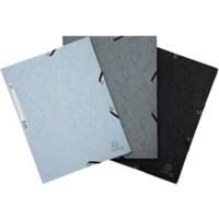 Exacompta 3 Flap Folder 55571E Assorted Grey Mottled Pressboard Storm Pack of 51