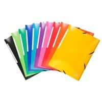 Exacompta Iderama 3 Flap Folder 55930E Assorted Card Pack of 40