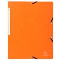 Elastic Folder Exacompta 55414E Mottled Pressboard Rubber Band 24 (W) x 0.3 (D) x 32 (H) cm Orange Pack of 50