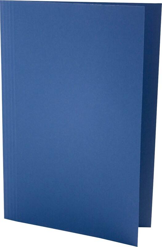 Exacompta Square Cut Folder SCL-BLUZ Blue Manila Pack of 100