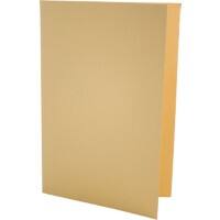 Exacompta Square Cut Folder SCL-YLWZ Yellow Manila Pack of 100