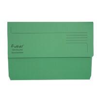 Exacompta Forever Document Wallet Manila 34.8 (W) x 23.9 (D) x 0.2 (H) cm Green Pack of 25