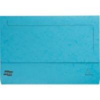 Exacompta Europa Document Wallet 221/1003Z Mottled Pressboard 35.6 (W) x 24.2 (D) x 0.2 (H) cm Turquoise Pack of 25